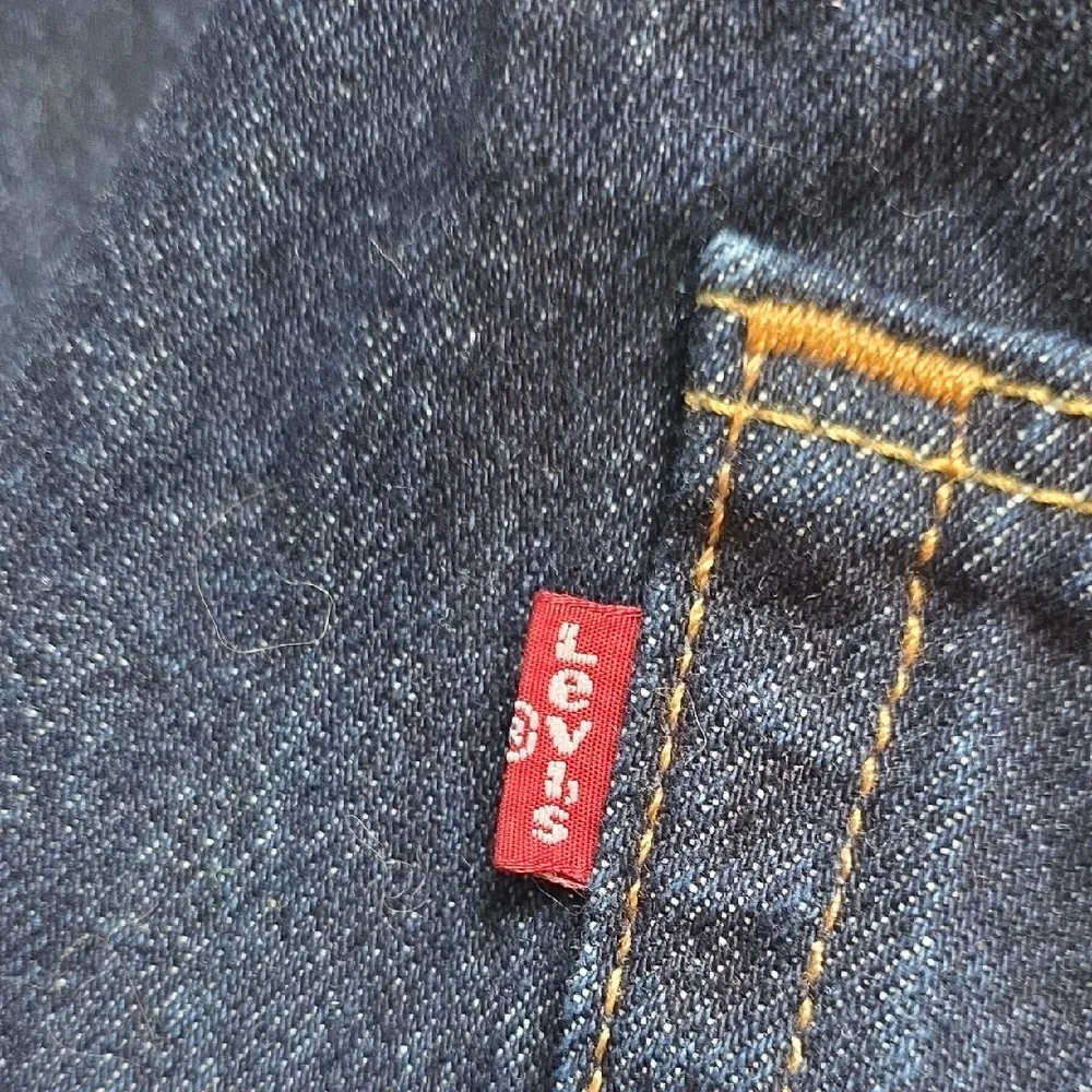Levi's 505 Men's Straight Jeans in Dark Indigo 36×32